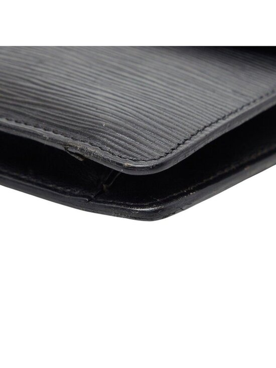 Louis Vuitton Black Epi Leather Reverie Shoulder Bag  Louis Vuitton Epi Shoulder Bag Black Leather 1